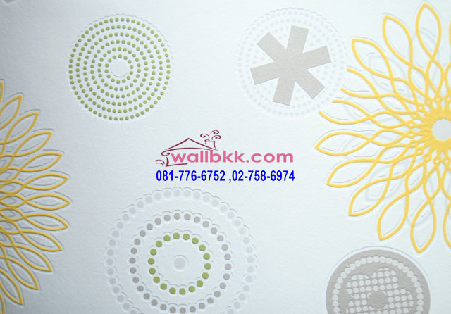 BSP12-06-wallpaperลายโมเดิร์นกราฟฟิก-สีเหลืองเทา.