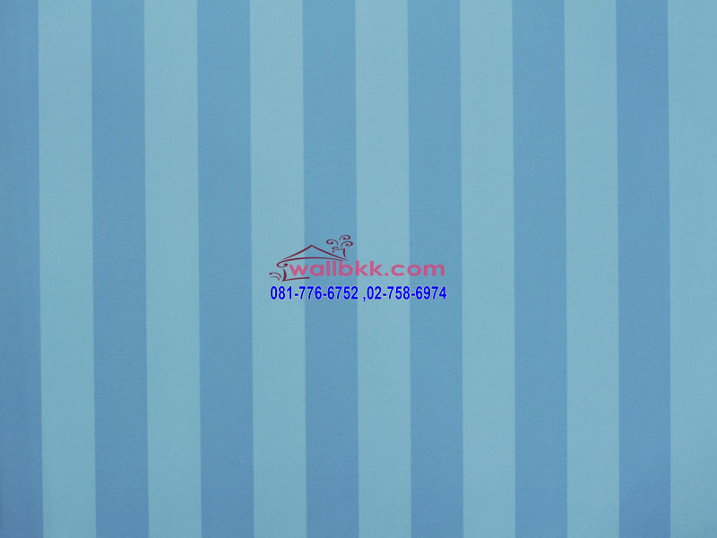  MBA12-044-wallpaper-สีน้ำเงิน-ฟ้า-ลายทางแนวตั้ง