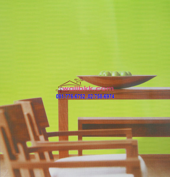 FVE12-09-ตัวอย่างติดวอลเปเปอร์ลายกราฟฟิกในห้องนั่งเล่น