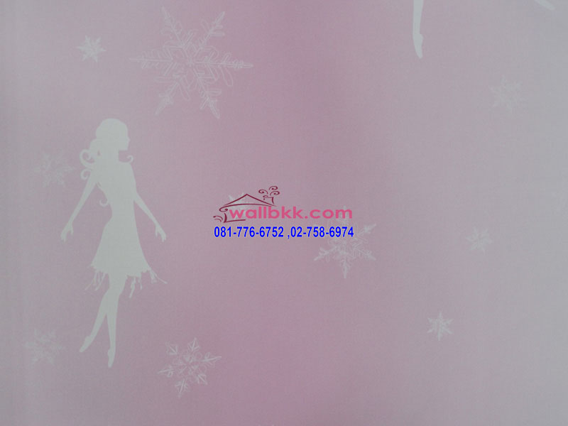 MBA12-049-barbie-wallpaper-สีชมพูขาว