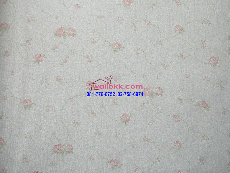 SVS12-42-ขายปลีก-wallpaper-ลายดอกไม้เล็กๆ-สีชมพู.